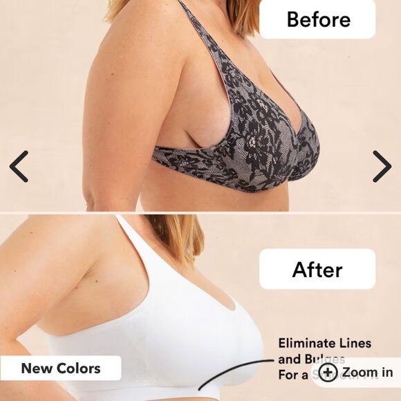 Shapermint - Truekind Daily Comfort Wireless Shaper Bra [A2-22] - Picture 4 of 8